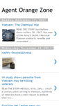 Mobile Screenshot of agentorangezone.blogspot.com