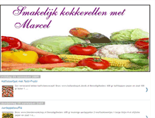 Tablet Screenshot of kookblogmarcel.blogspot.com