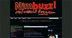 Desktop Screenshot of komunitasnimbuzzlampung.blogspot.com