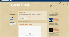 Desktop Screenshot of invernogerais.blogspot.com