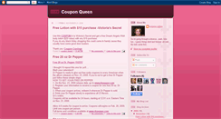 Desktop Screenshot of couponqueentx.blogspot.com