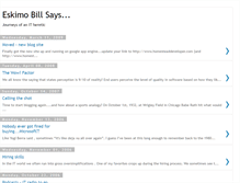 Tablet Screenshot of eskimobill.blogspot.com