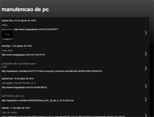 Tablet Screenshot of motagememanutencaodepc.blogspot.com