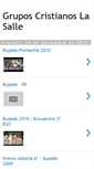 Mobile Screenshot of gruposcristianoslasalle.blogspot.com