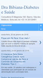 Mobile Screenshot of drabibiana-diabetesesaude.blogspot.com