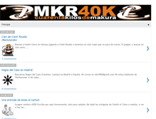 Tablet Screenshot of mkr40k.blogspot.com