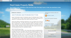 Desktop Screenshot of newproperty-noida.blogspot.com