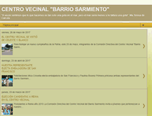 Tablet Screenshot of centrovecinalsarmiento.blogspot.com