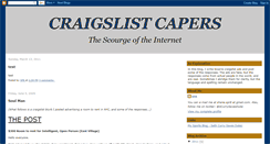 Desktop Screenshot of clistcapers.blogspot.com