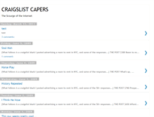 Tablet Screenshot of clistcapers.blogspot.com