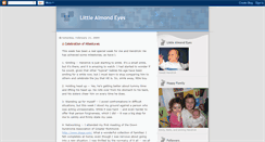 Desktop Screenshot of littlealmondeyes.blogspot.com