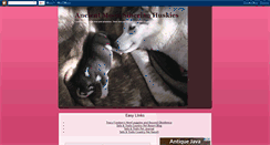 Desktop Screenshot of ancientmoonsiberianhuskies.blogspot.com