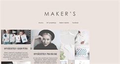 Desktop Screenshot of makersmarket.blogspot.com