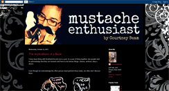 Desktop Screenshot of mustacheenthusiast.blogspot.com