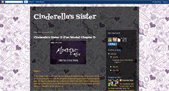 Desktop Screenshot of cinderellasisterorg.blogspot.com