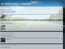 Tablet Screenshot of domdanielcomboni.blogspot.com