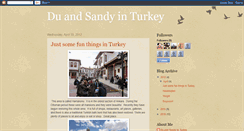 Desktop Screenshot of duandsandyinturkey.blogspot.com