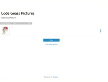 Tablet Screenshot of codegeasspictures.blogspot.com