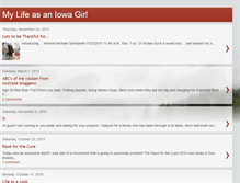 Tablet Screenshot of iowagirlheart.blogspot.com