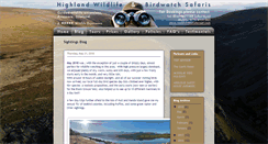 Desktop Screenshot of highlandsafaris.blogspot.com