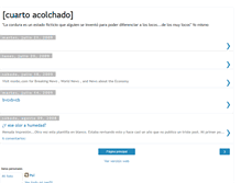 Tablet Screenshot of cuartoacolchado.blogspot.com