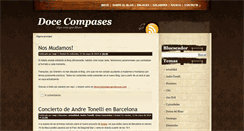 Desktop Screenshot of docecompases.blogspot.com