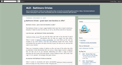 Desktop Screenshot of mlb-baltimoreorioles.blogspot.com