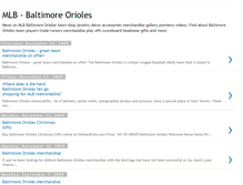 Tablet Screenshot of mlb-baltimoreorioles.blogspot.com