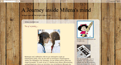 Desktop Screenshot of milenapek.blogspot.com