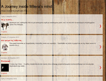 Tablet Screenshot of milenapek.blogspot.com