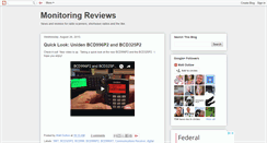 Desktop Screenshot of monitoringreviews.blogspot.com