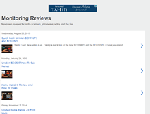Tablet Screenshot of monitoringreviews.blogspot.com