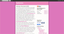 Desktop Screenshot of diariosdeunafashionista.blogspot.com