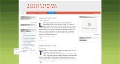 Desktop Screenshot of bswidgetshowcase.blogspot.com