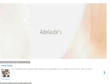 Tablet Screenshot of adelaideshomesewn.blogspot.com