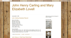 Desktop Screenshot of ilovefamilyhistory15.blogspot.com