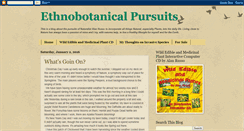 Desktop Screenshot of ethnobotanist128.blogspot.com