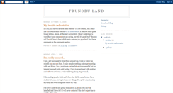 Desktop Screenshot of frunobuland.blogspot.com