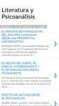 Mobile Screenshot of literaturaypsicoanalicisunc.blogspot.com