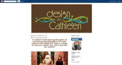 Desktop Screenshot of designbycathleen.blogspot.com