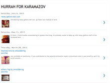 Tablet Screenshot of hurrahforkaramazov.blogspot.com