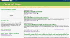 Desktop Screenshot of cloudcroftgreen.blogspot.com