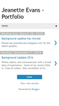 Mobile Screenshot of jeanettepevans.blogspot.com
