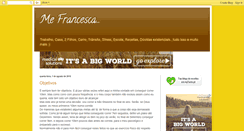 Desktop Screenshot of mefrancesca.blogspot.com