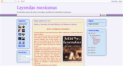 Desktop Screenshot of leyendas-de-mexico.blogspot.com