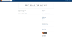 Desktop Screenshot of laurie.blogspot.com