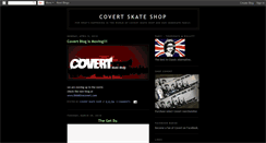 Desktop Screenshot of covertskateshop.blogspot.com