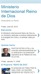 Mobile Screenshot of ministerioreinodedios.blogspot.com