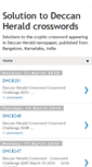 Mobile Screenshot of deccanheraldcrossword.blogspot.com