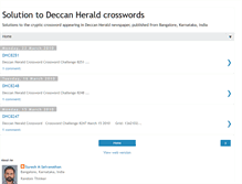 Tablet Screenshot of deccanheraldcrossword.blogspot.com